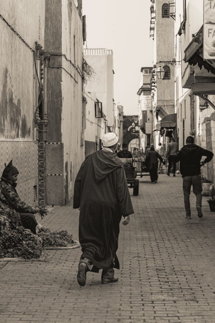 Narrow street in Rabat