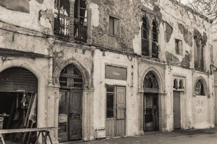 Abandoned building in Rabat