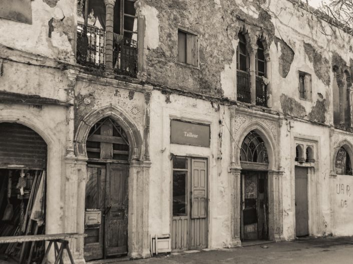 Abandoned building in Rabat