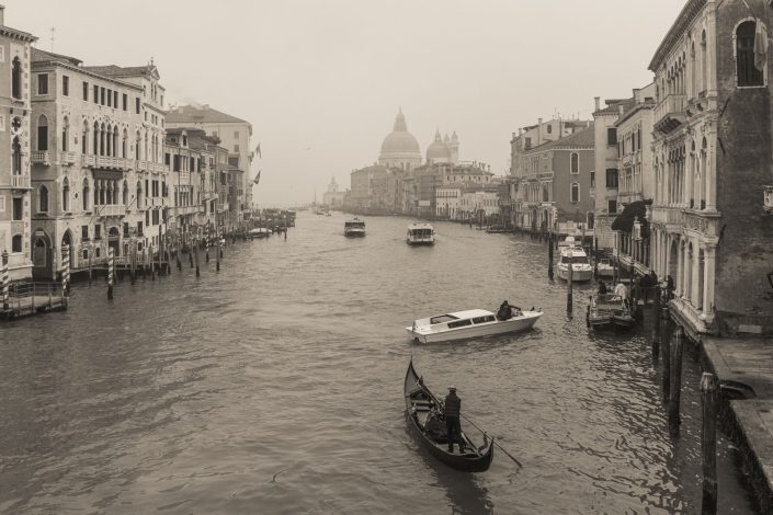 A view of Foggy Venice