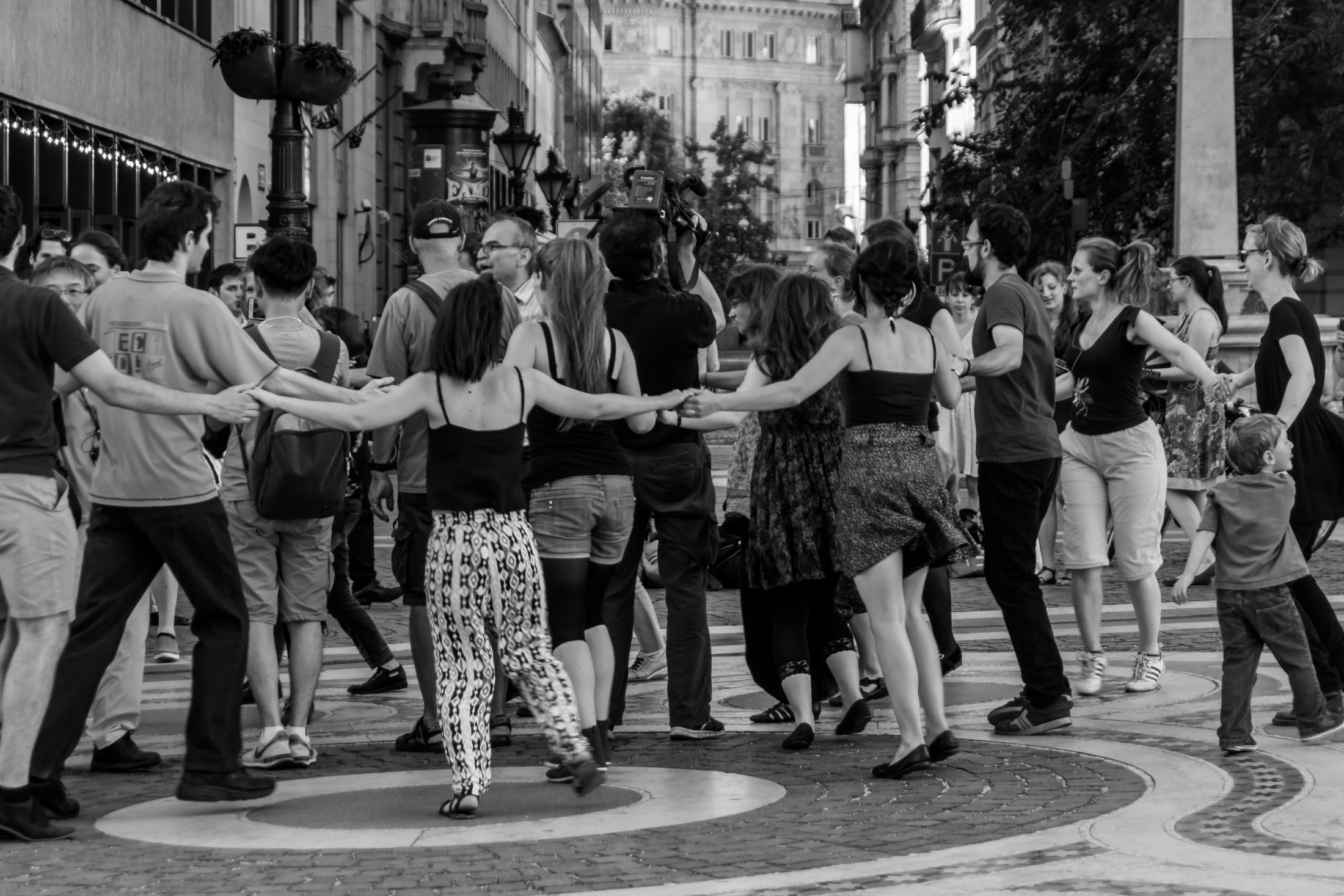 Budapeste street dancing