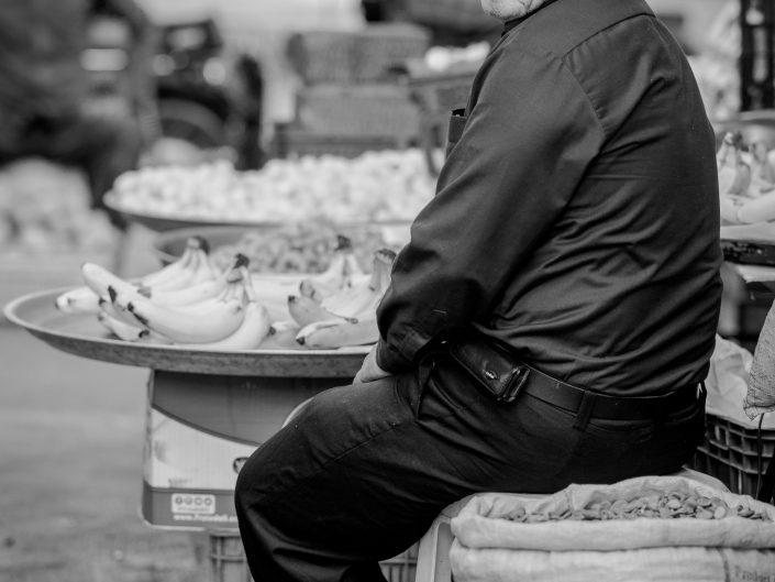Fruit seller, bazar Tabriz, Iran