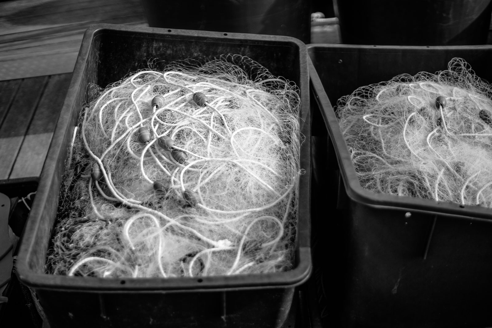 Diary - Fishermen's tools - Empty nets