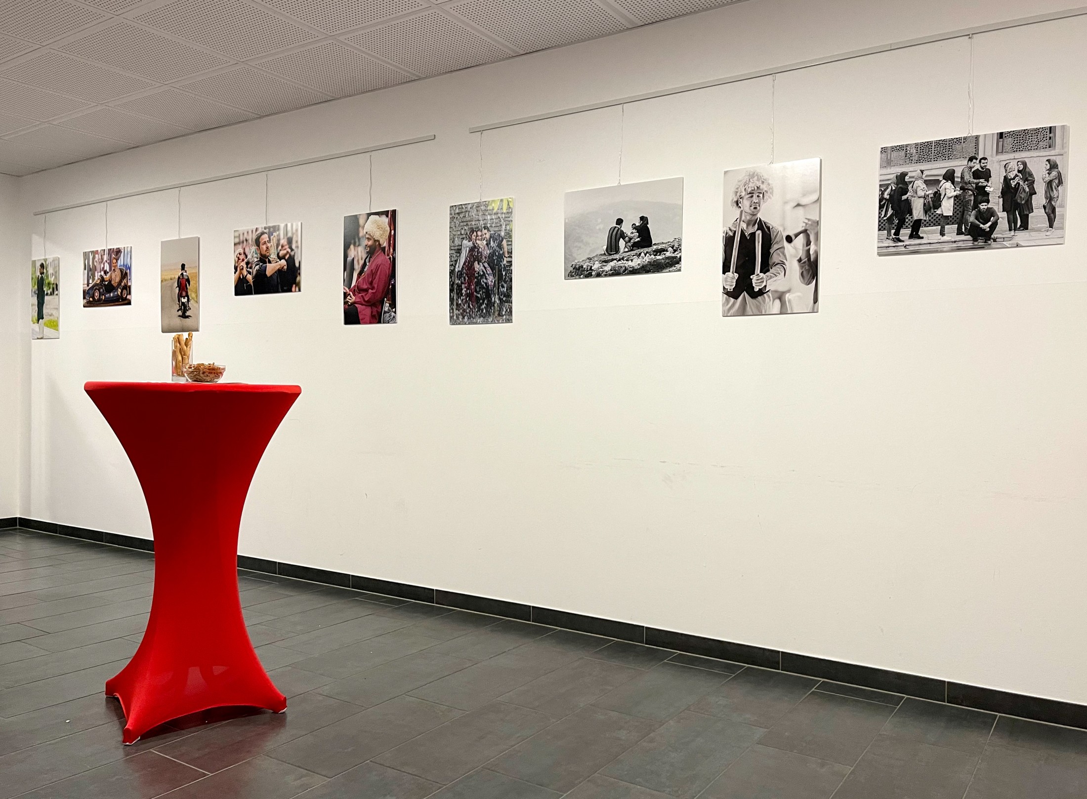 View of the photo exhibition