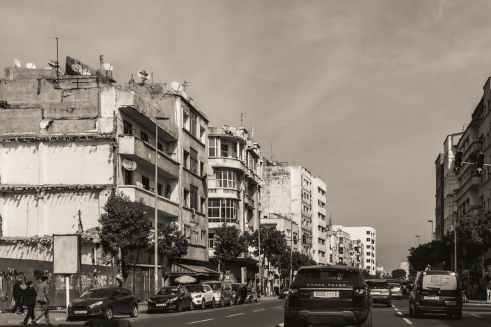 Buildings in Casablanca