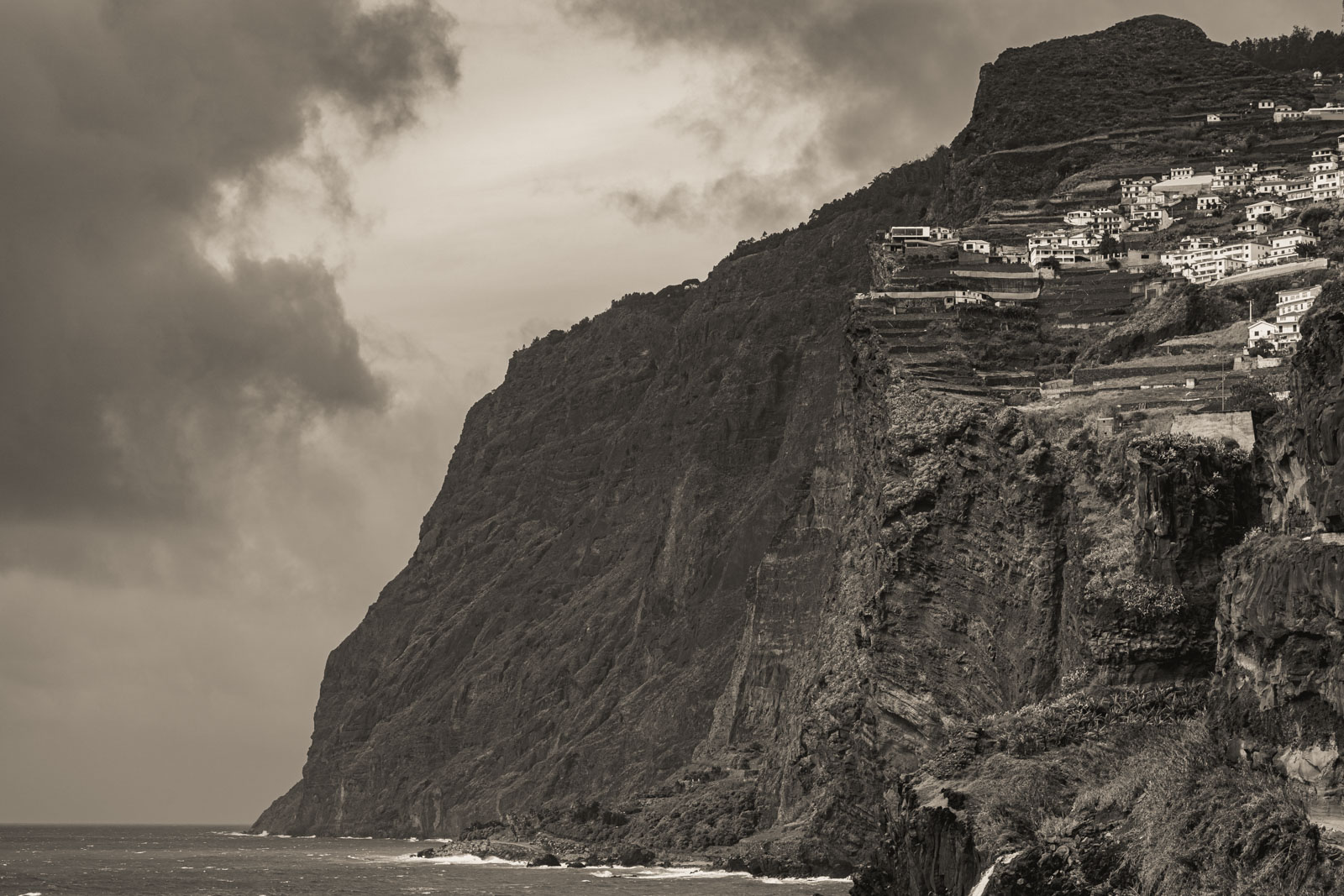 Cliff at Madeira island